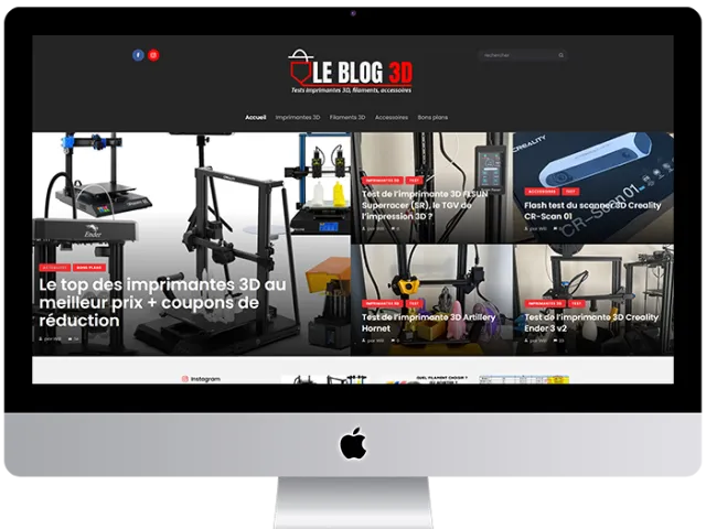 Aperçu : Le Blog 3D